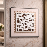 Unity in Motion – Precision Laser-Cut Equestrian Art