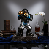 Unbreakable Force – Luxury Boxing Gorilla Sculpture