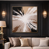 The Still Explosion – Modern Neutral Wall Art