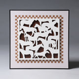 Unity in Motion – Precision Laser-Cut Equestrian Art