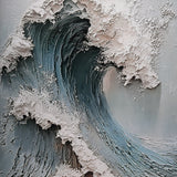 Rise of the Wave – Strength-Inspired Wall Décor