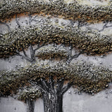 Eternal Roots – Textured Tree of Strength Wall Art
