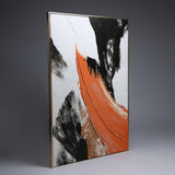 Edge of Fire – Contemporary Textured Abstract Art
