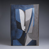 Midnight Geometry – Luxury Modern Abstract Painting