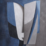 Midnight Geometry – Luxury Modern Abstract Painting