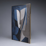 Midnight Geometry – Luxury Modern Abstract Painting