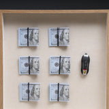 The Wealth Archive – Luxury Linen Showcase Wall Art