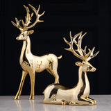 Majesty in Gold – Designer Porcelain Animal Art