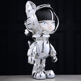 The Space Dreamer - Premium Chrome Art Toy Decor