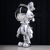 The Space Dreamer - Premium Chrome Art Toy Decor