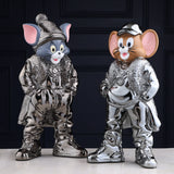 Iconic Duo – Tom & Jerry Cartoon Collectible Art