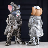 Iconic Duo – Tom & Jerry Cartoon Collectible Art