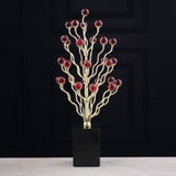 Tree of Radiance – Sculptural Branch Art Statement