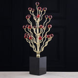 Tree of Radiance – Sculptural Branch Art Statement