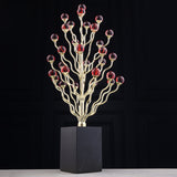 Tree of Radiance – Sculptural Branch Art Statement