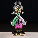 The Gentleman’s Code – Designer Statement Sculpture (Purple)