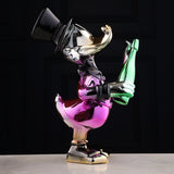 The Gentleman’s Code – Designer Statement Sculpture (Purple)