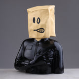 Masked Identity – Contemporary Resin Art Sculpture