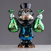 Empire Rise – Designer Prosperity Sculpture (Blue)