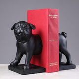 Monument of Balance – Matte Black Statement Bookends