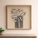 Pearl Canopy – Handcrafted Shell Tree Wall Art