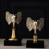 Imperial Elephant – Luxury Gold Elephant Sculpture