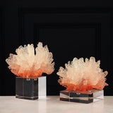 Frozen Flame – Designer Crystal Resin Decor Object