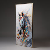 Spirit in Motion – Luxury Abstract Horse Painting