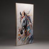 Spirit in Motion – Luxury Abstract Horse Painting