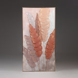 Autumn Feathers – Hand-Sculpted Botanical Wall Art