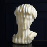 Purity of Shape – Textured Marble-Inspired Décor