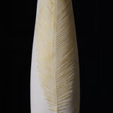Golden Botanica – Engraved Stone Vase