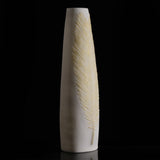 Golden Botanica – Engraved Stone Vase