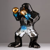 Unbreakable Force – Luxury Boxing Gorilla Sculpture