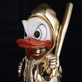 Golden Rebel – Contemporary Character Art Sculpture