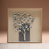 Pearl Canopy – Handcrafted Shell Tree Wall Art