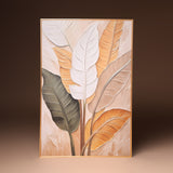 Leaves of Serenity – Contemporary Nature Wall Décor