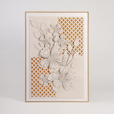 Floral 3D Wall Art Frame