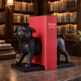 Monument of Balance – Matte Black Statement Bookends