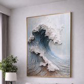 Rise of the Wave – Strength-Inspired Wall Décor
