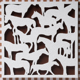 Unity in Motion – Precision Laser-Cut Equestrian Art
