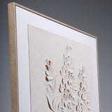 Pearl Garden – Designer Floral Relief Wall Art