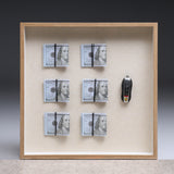 The Wealth Archive – Luxury Linen Showcase Wall Art