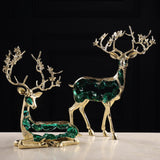 Regalia of the Forest – Luxury Gold Deer Décor Set