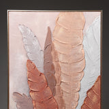 Autumn Feathers – Hand-Sculpted Botanical Wall Art