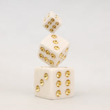 Luxury Marble Dice Sculpture