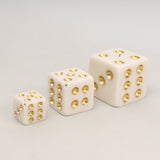 Luxury Marble Dice Sculpture