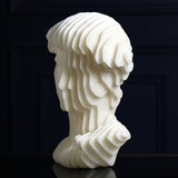 Purity of Shape – Textured Marble-Inspired Décor