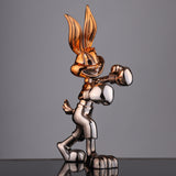 Neo Luxe Bunny – Electroplated Metallic Decor