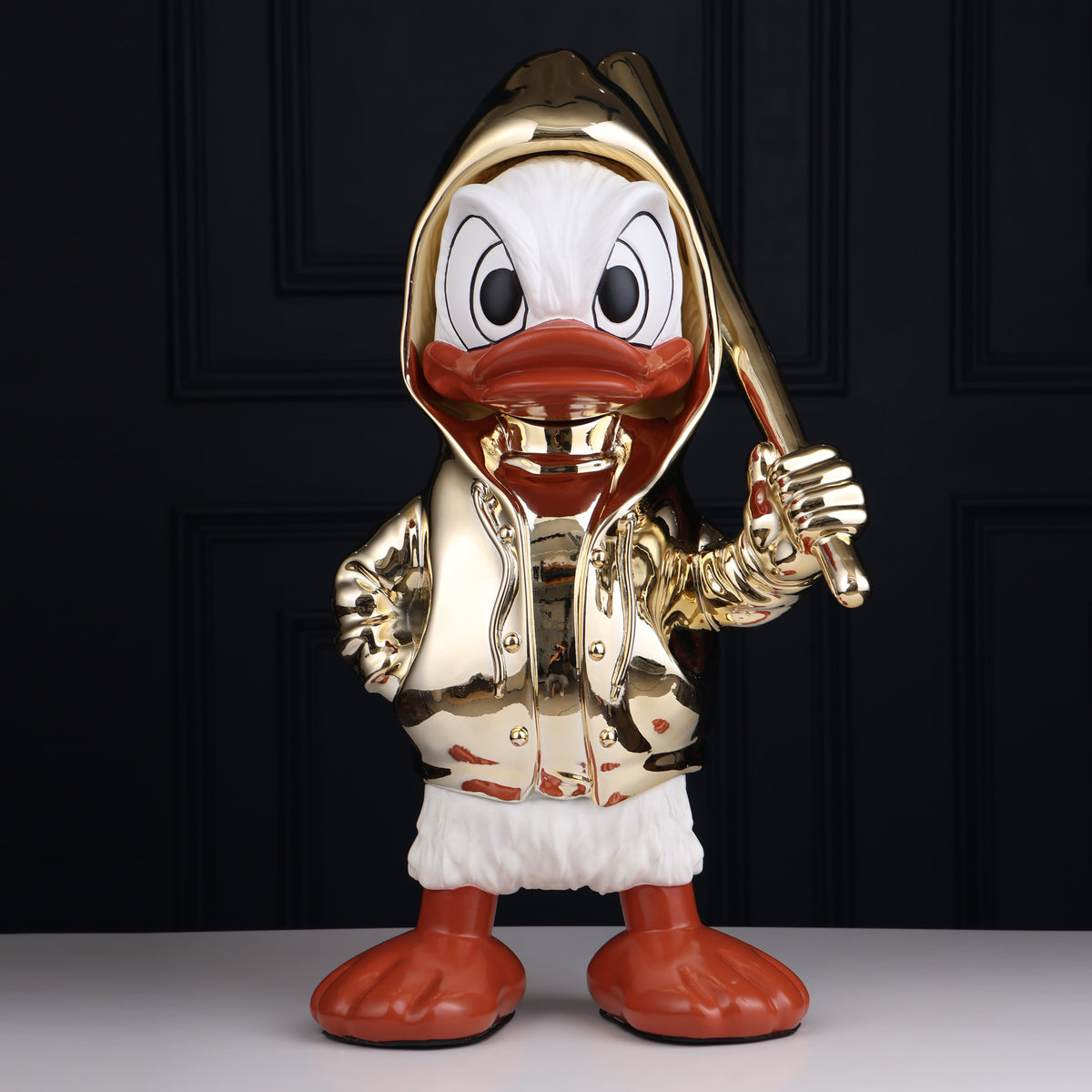 Golden Rebel – Contemporary Character Art Sculpture